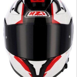 Casco NZI Go Rider black - Red - Grey c/doble visor